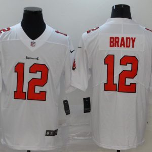 Tampa Bay Buccaneers #12 Brady White Vapor Untouchable Limited Jersey