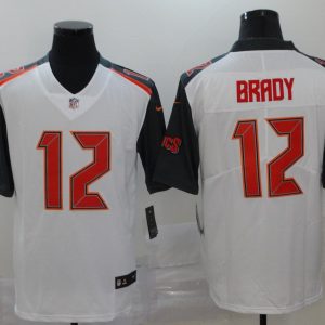 Tampa Bay Buccaneers #12 Brady White Vapor Untouchable Limited Jersey