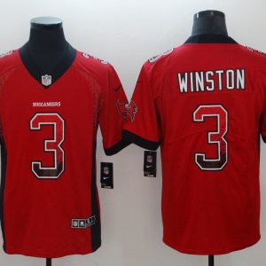 Nike 2018 Tampa Bay Buccaneers 3 Winston Drift Fashion Color Rush Limited Jersey