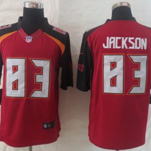 2014 New Nike Tampa Bay Buccaneers 83 Jackson Red Limited Jerseys