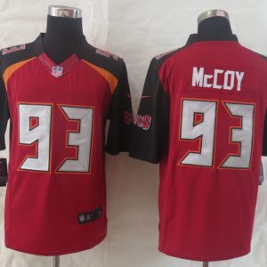 2014 New Nike Tampa Bay Buccaneers 93 McCoy Red Limited Jerseys