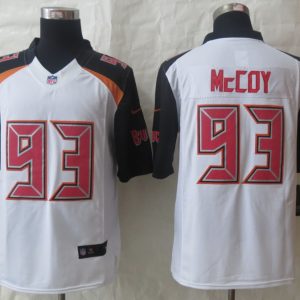 2014 New Nike Tampa Bay Buccaneers 93 McCoy White Limited Jerseys