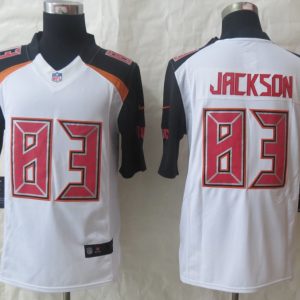 2014 New Nike Tampa Bay Buccaneers 83 Jackson White Limited Jerseys
