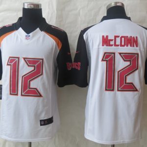 2014 New Nike Tampa Bay Buccaneers 12 McCown White Limited Jerseys