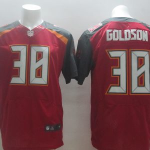 2014 New Nike Tampa Bay Buccaneers #38 Goldson Red Elite Jerseys