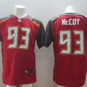 2014 Nike Tampa Bay Buccaneers 93 McCoy Red Elite Jerseys
