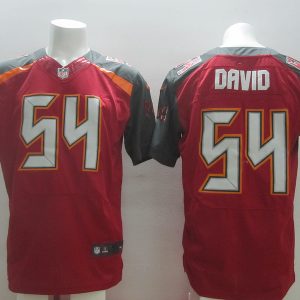Nike Tampa Bay Buccaneers #54 Davod Red Elite Jerseys