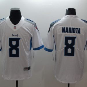 NFL Tennessee Titans #8 Mariota White Vapor Limited Jersey