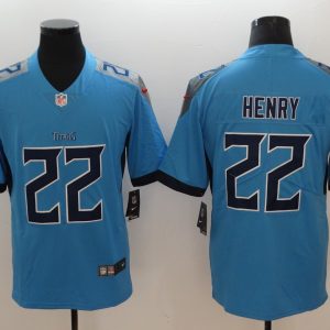 NFL Tennessee Titans 22 Henry L.Blue Vapor Limited Jersey