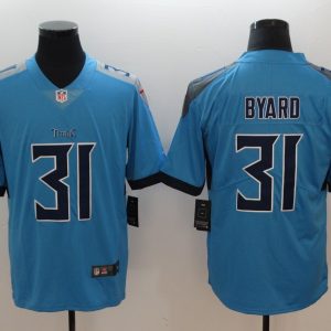NFL Tennessee Titans 31 Byard L.Blue Vapor Limited Jersey