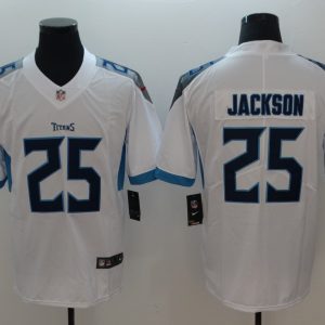 NFL Tennessee Titans #25 Jackson White Vapor Limited Jersey