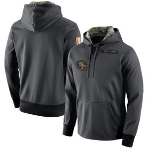 Men's San Francisco Men 49ers Salute to Service Player Performance Hoodie