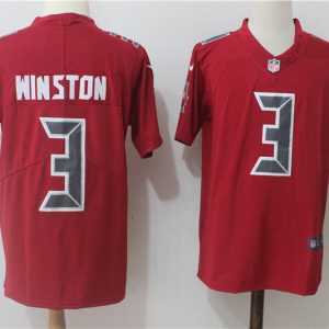 NFL Tampa Bay Buccaneers #3 Winston Color Rush Limited Jersey