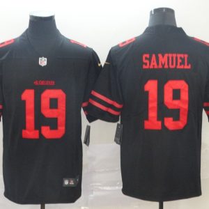 Nike San Francisco 49ers #19 Samuel Black Vapor Untouchable Limited Men's Jersey