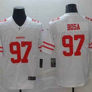 Nike San Francisco 49ers #97 Nick Bosa White Vapor Untouchable Limited Jersey