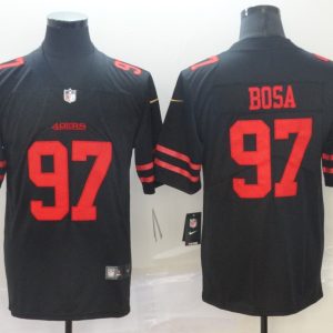 Nike San Francisco 49ers #97 Nick Bosa Black Vapor Untouchable Limited Jersey