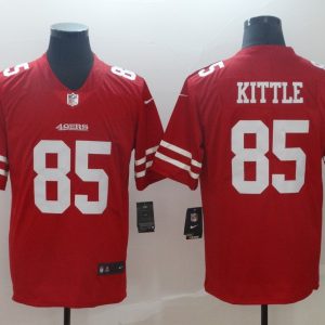 San Francisco 49ers #85 George Kittle Men's Red Alternate Limited Vapor Untouchable NFL Jersey