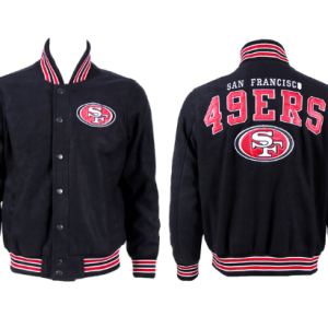NFL San Francisco 49ers Black Jacket