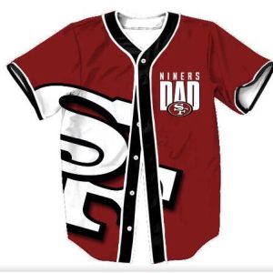 San Francisco 49ers New Style Baseball Customized Jersey