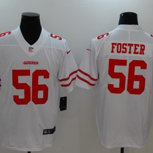 Nike San Francisco 49ers #56 Reuben Foster White Vapor Untouchable Limited Player NFL Jersey