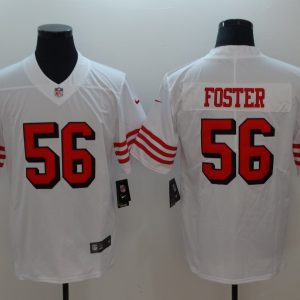 Men's San Francisco 49ers Forster Nike White Color Rush Vapor Untouchable Limited Player Jersey
