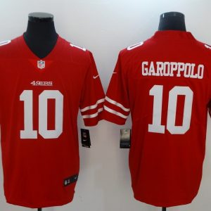 NFL San Francisco 49ers #10 Garoppolo Vapor Limited Red Jersey