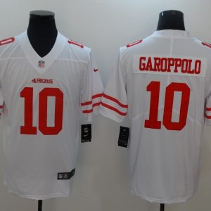 NFL San Francisco 49ers #10 Garoppolo Vapor Limited White Jersey