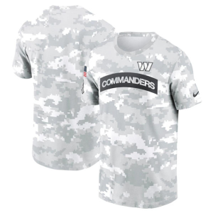 Men's Washington Commanders Active Player Custom 2024 F.U.S.E. Arctic Camo Salute to