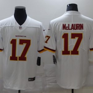 Men's Washington Redskins #17 Terry McLaurin White Vapor Untouchable Limited Jersey