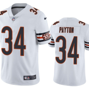 Men's Chicago Bears #34 Walter Payton Navy Vapor Untouchable Limited Jersey