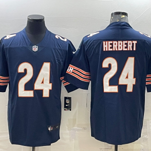 Mens Chicago Bears #24 Herbert White Vapor Limited Jersey