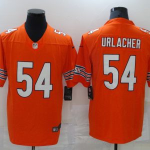 Men's Chicago Bears #54 Urlacher Orange Vapor Untouchable Limited Jersey
