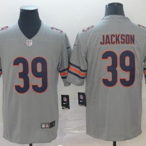 Nike Bears #39 Eddie Jackson Inverted Legend Limited Men Jersey