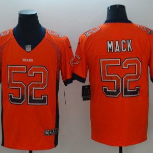 Nike 2018 Chicago Bears 52 Khalil Mack Drift Fashion Color Rush Limited Jersey