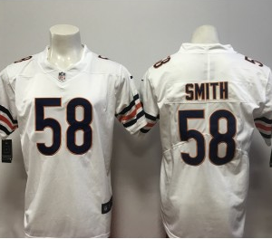 Nike Bears 58 Roquan Smith White Vapor Untouchable Limited Men Jersey