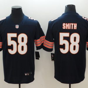 Nike Bears 58 Roquan Smith Navy Blue Team Color Vapor Untouchable Limited Men Jersey