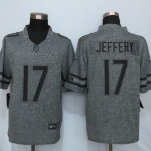 New Nike Chicago Bears 17 Jeffery Gray Mens Stitched Gridiron Gray Limited Jersey