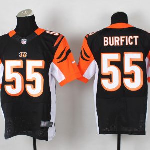 Nike Cincinnati bengals #55 Vontaze Burfict Black Elite Jersey
