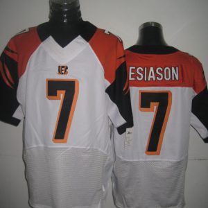 Nike Cincinnati Bengals 7 Esiason Elite White Jersey