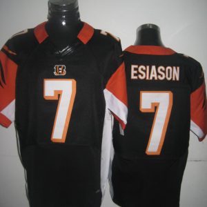 Nike Cincinnati Bengals 7 Esiason Elite Black Jersey