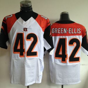 Nike Cincinnati Bengals #42 Green-Ellis Elite White Jersey