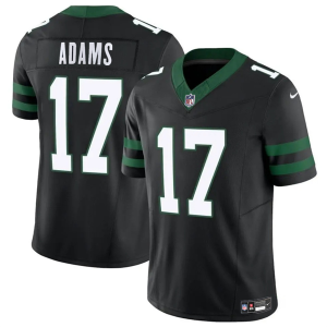 Men's New York Jets #17 Davante Adams Black 2024 F.U.S.E. Vapor Limited Jersey