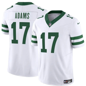 Men's New York Jets #17 Davante Adams White 2024 F.U.S.E. Vapor Limited Jersey