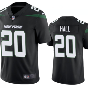 Men's New York Jets #20 Breece Hall Black Vapor Untouchable Limited Jersey