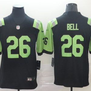 NFL Jets #26 Le'veon Bell City Edition Green Jersey