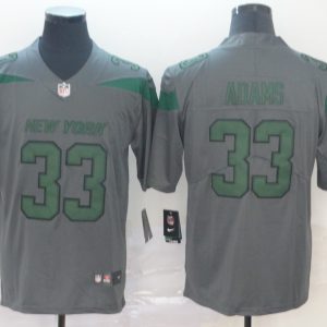 Nike New York Jets #33 Jamal Adams Grey Inverted Legend Men Jersey