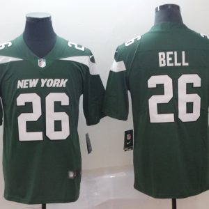 Men's New York Jets #26 Bell Green Vapor Untouchable Limited Stitched Jersey