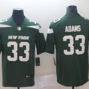 Men's New York Jets #33 Jamal Adams Green Vapor Untouchable Limited Stitched NFL Jersey