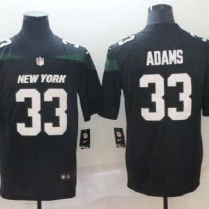 Men's New York Jets #33 Jamal Adams Black Vapor Untouchable Limited Stitched NFL Jersey