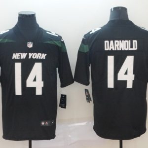 Men's New York Jets #14 Sam Darnold Black Vapor Untouchable Limited Stitched Jersey